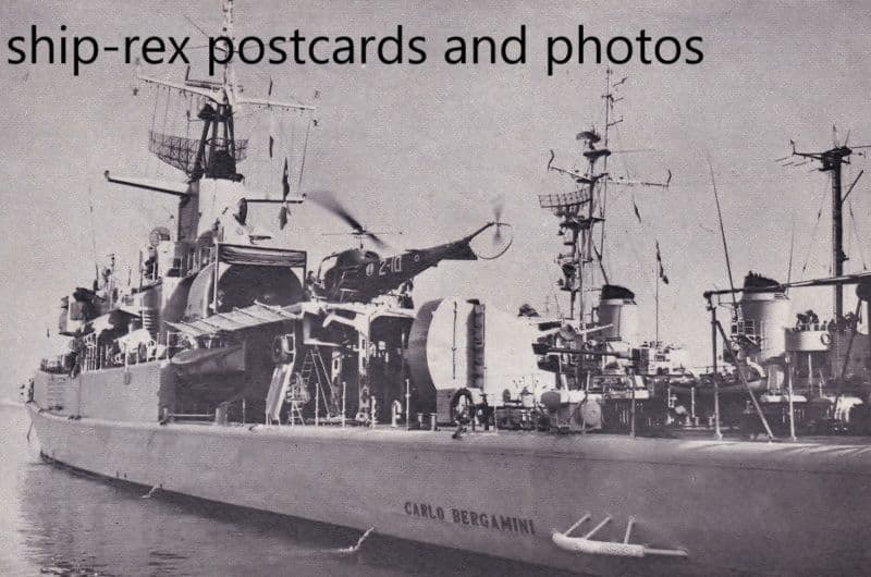 CARLO BERGAMINI 1962 Italian Navy