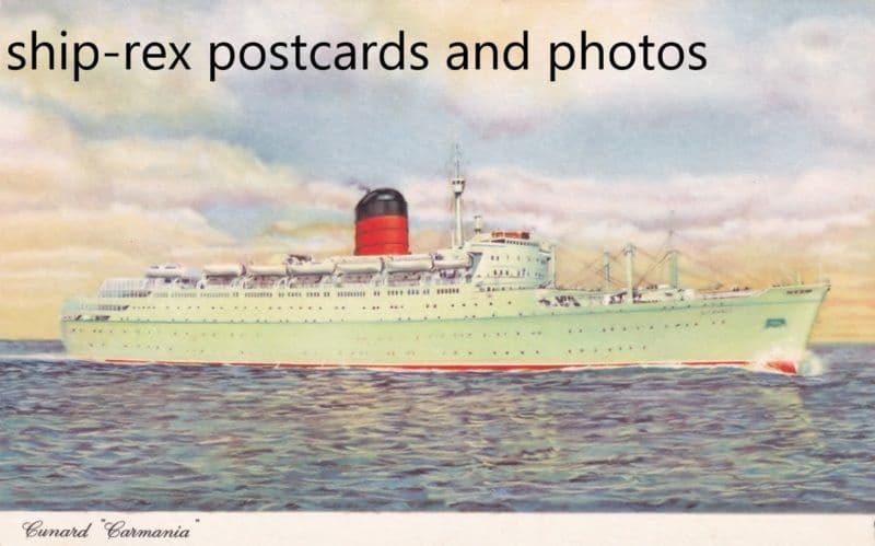 CARMANIA (1963a, Cunard Line) a