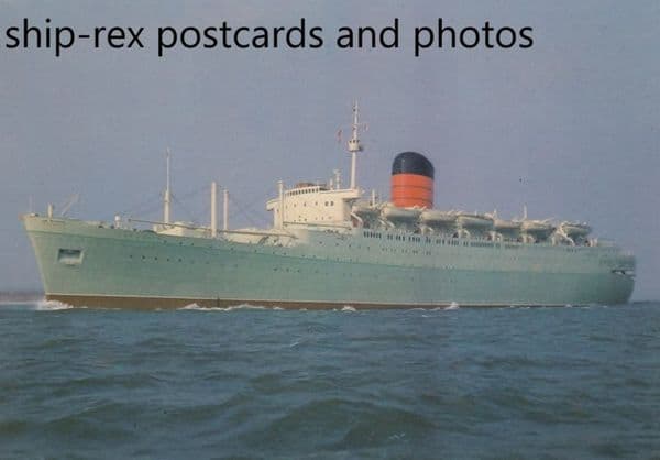 CARMANIA (1963a, Cunard Line) b2