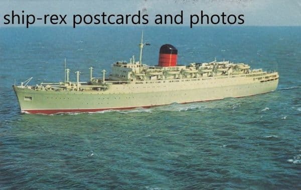 CARMANIA (1963a, Cunard Line) c2