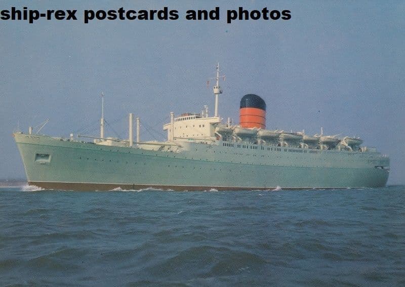 CARMANIA (1963a, Cunard Line)~d1