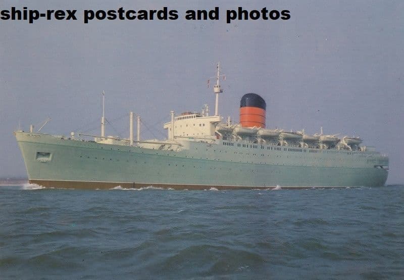 CARMANIA (1963a, Cunard Line)~d2