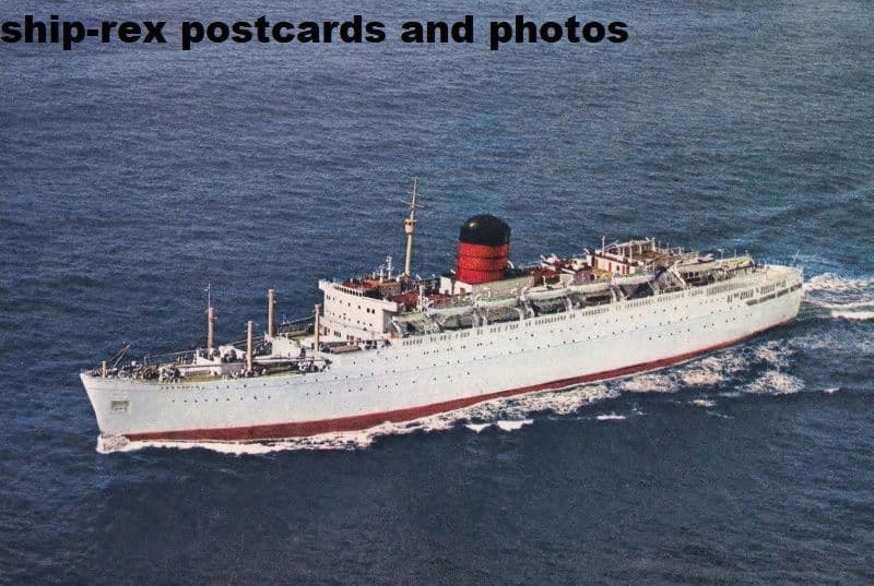 CARMANIA (1963b, Cunard Line)~a
