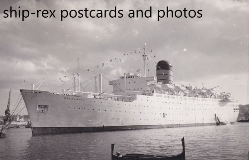 CARMANIA (1963b, Cunard Line) b