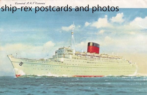 CARONIA (1949b, Cunard Line) a