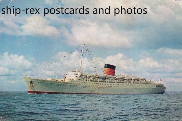 CARONIA (1949b, Cunard Line) c1