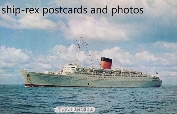 CARONIA (1949b, Cunard Line) c2