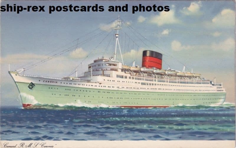 CARONIA (1949b, Cunard Line)~d1