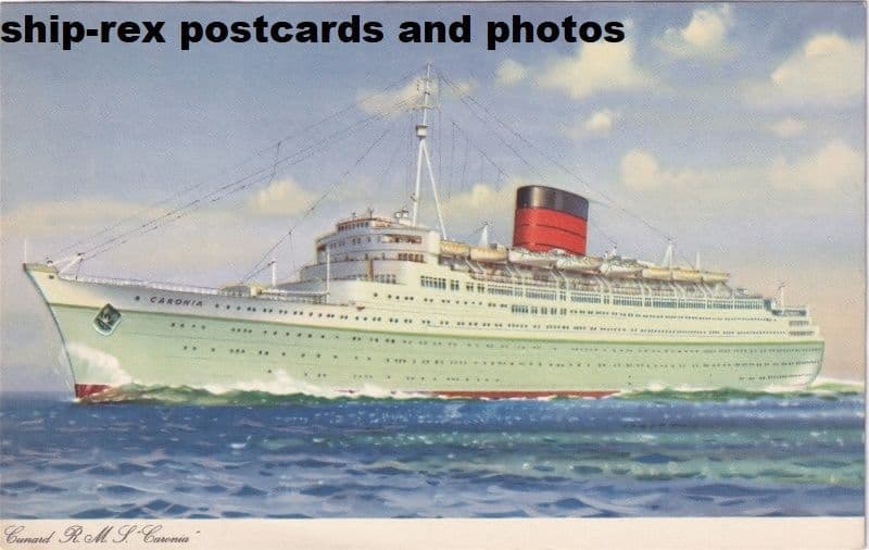 CARONIA (1949b, Cunard Line)~d2