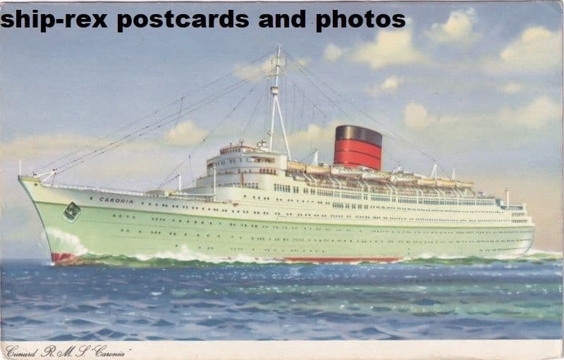 CARONIA (1949b, Cunard Line)~d3