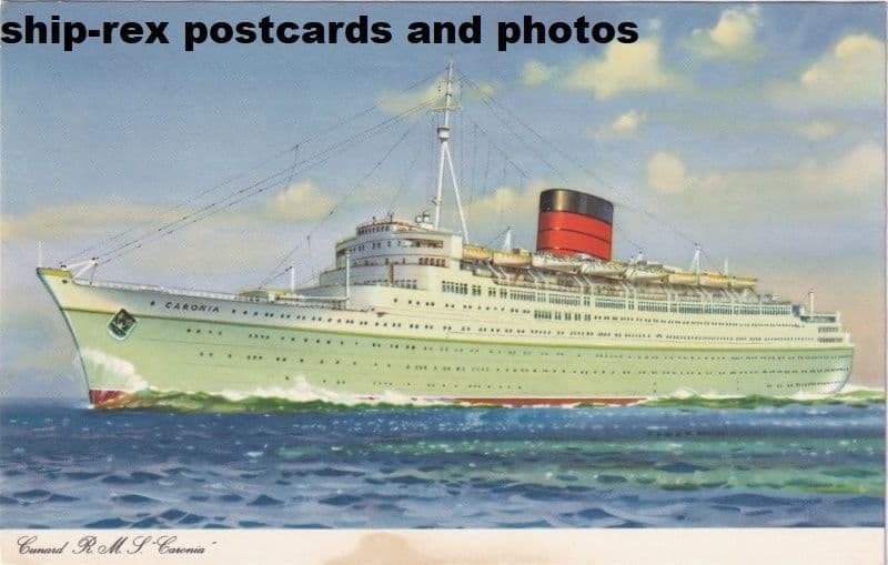 CARONIA (1949b, Cunard Line)~d4
