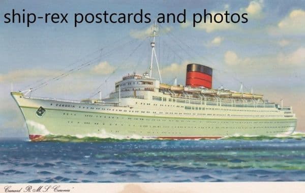 CARONIA (1949b, Cunard Line) d4a
