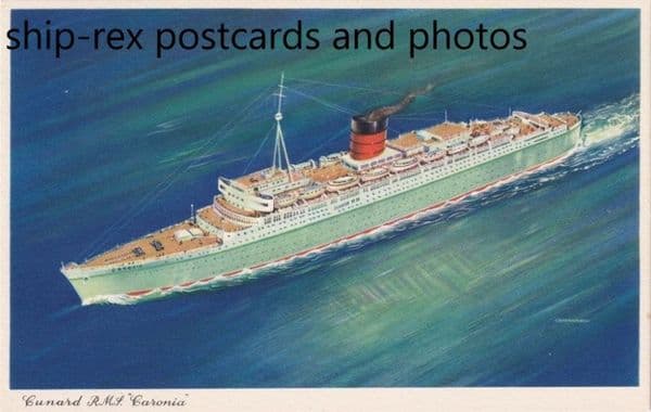 CARONIA (1949b, Cunard Line) e