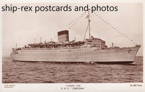 CARONIA (1949b, Cunard Line) g