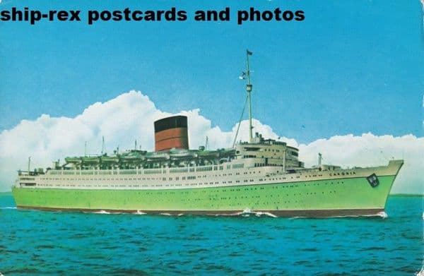 CARONIA (1949b, Cunard Line)~h