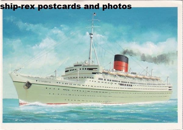CARONIA (1949b, Cunard Line)~i