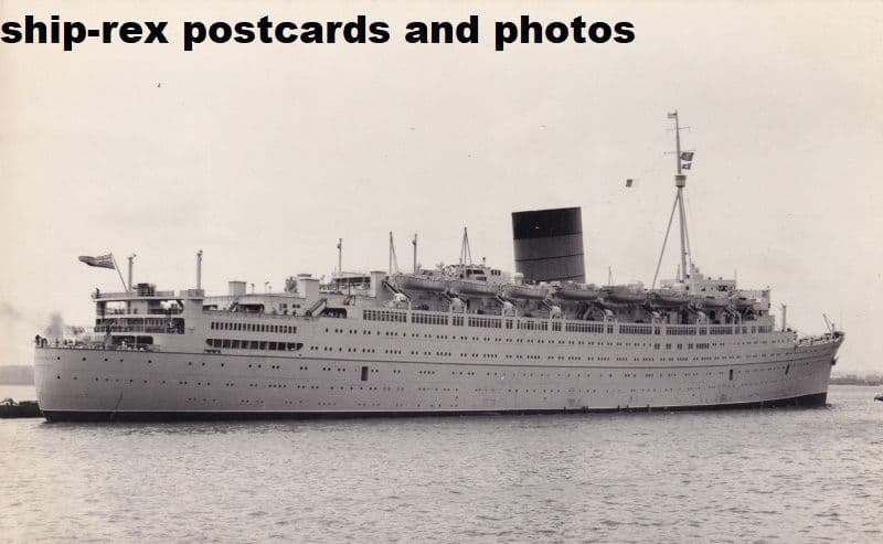 CARONIA (1949b, Cunard Line)~k