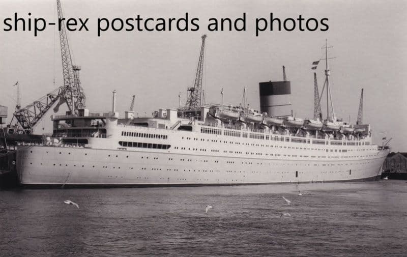 CARONIA (1949b, Cunard Line) L