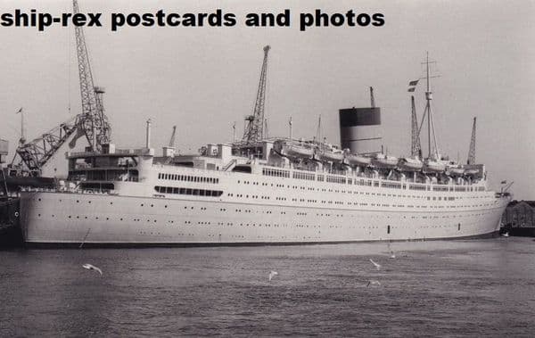 CARONIA (1949b, Cunard Line)~L