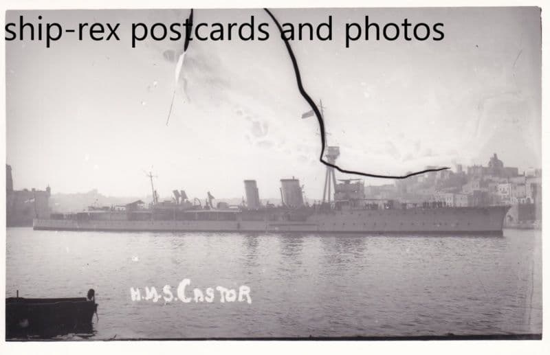 CASTOR 1915 Royal Navy