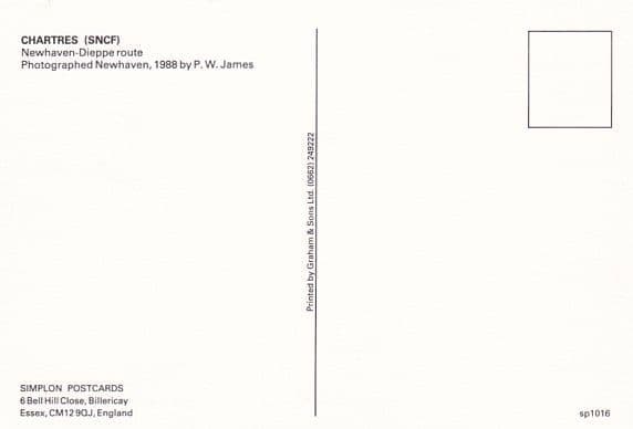CHARTRES 1973b S N C F /Sealink b