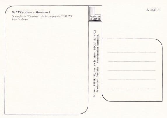 CHARTRES 1973b S N C F /Sealink c