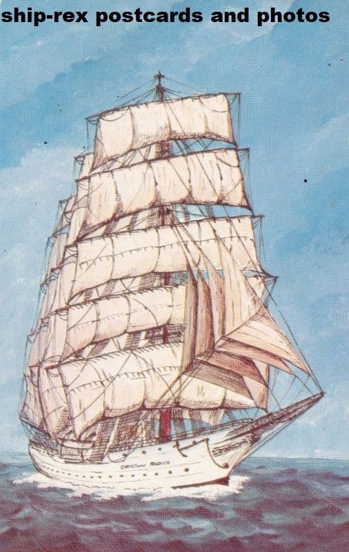 CHRISTIAN RADICH (sail training ship)~c
