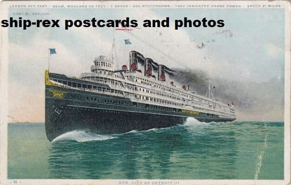 CITY OF DETROIT III (Detroit & Cleveland Nav Co)~a