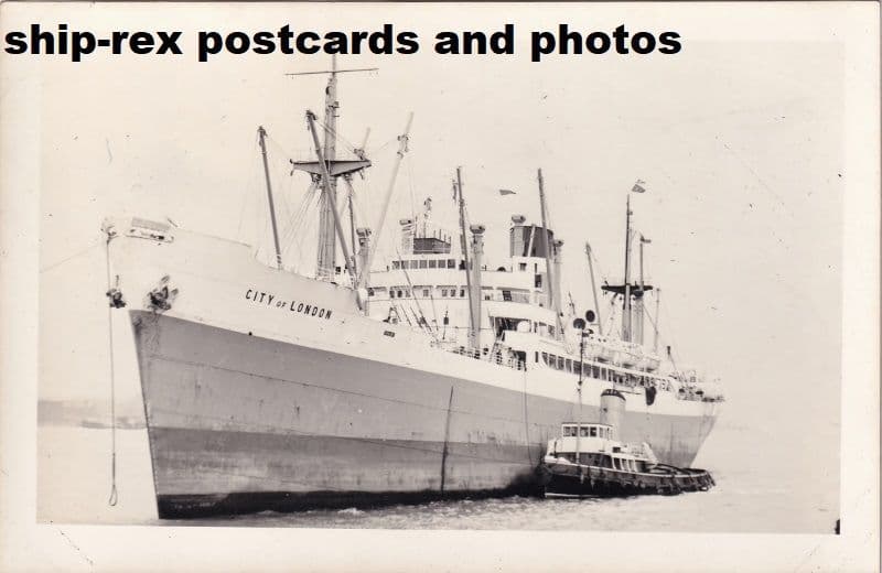 CITY OF LONDON 1947 Ellerman Line