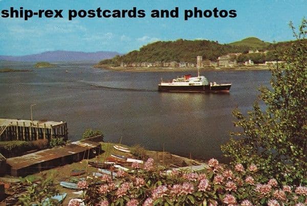 COLUMBA (1964, David MacBrayne) in Oban Bay
