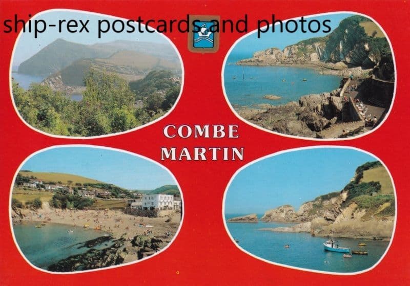 Combe Martin Devon multi-view