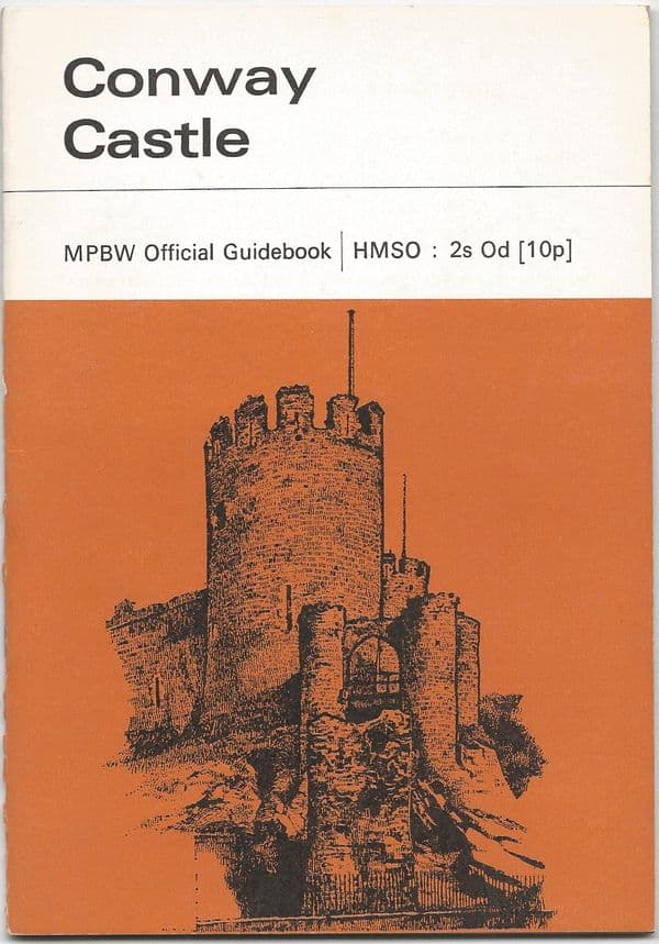 Conway Castle - 1961 official guidebook