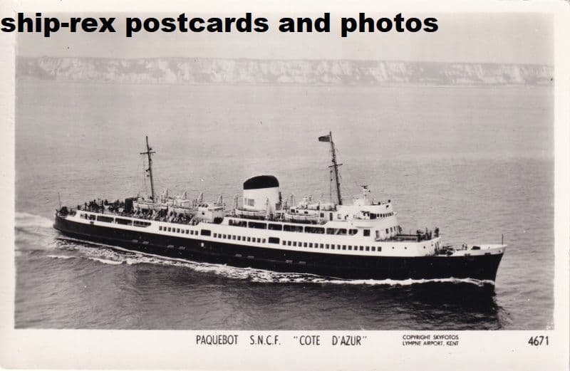 COTE D'AZUR (1950, S.N.C.F.)~e