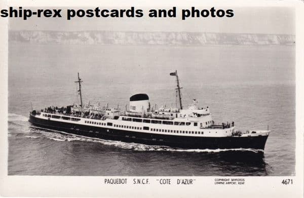 COTE D'AZUR (1950, S.N.C.F.)~e