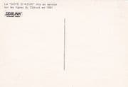 COTE D'AZUR (1981a, S.N.C.F./Sealink)~b