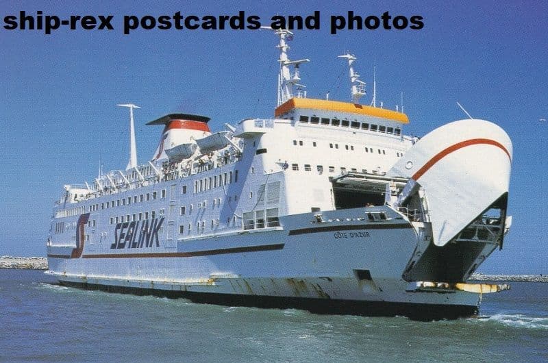 COTE D'AZUR (1981b, S.N.C.F./Sealink)~b