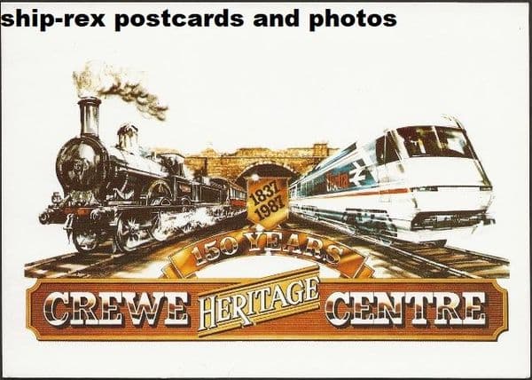 Crewe Heritage Centre, postcard