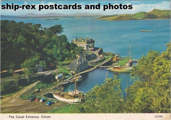 Crinan (Argyll) canal entrance