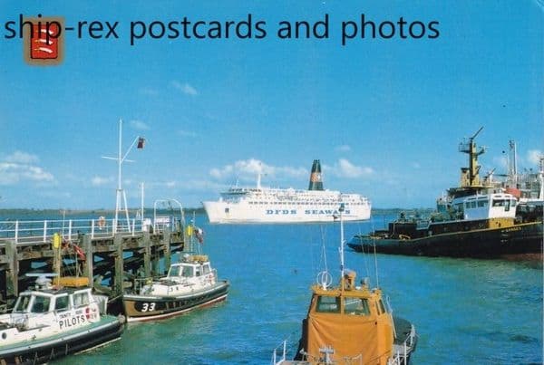 DANA ANGLIA (1978a, DFDS Seaways)~c1