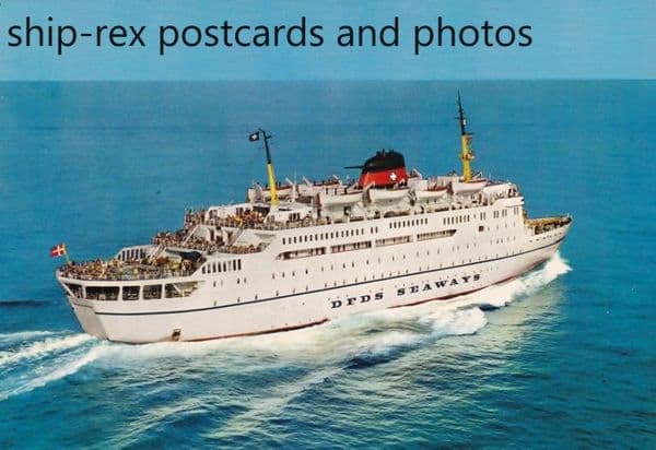 DANA CORONA (1970, DFDS Seaways)~a