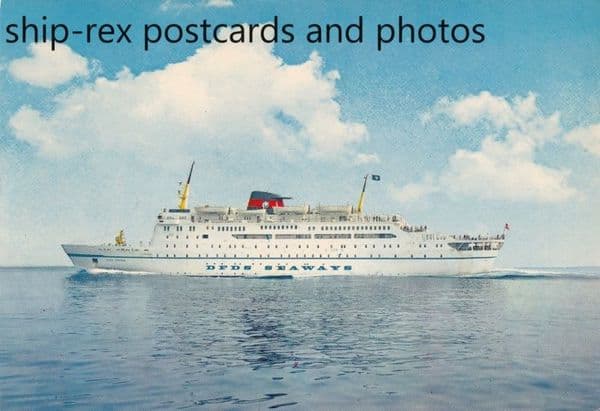 DANA CORONA (1970, DFDS Seaways)~b