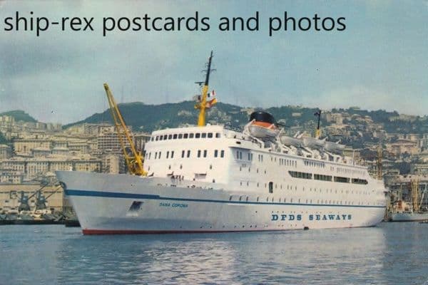 DANA CORONA (1970, DFDS Seaways)~c