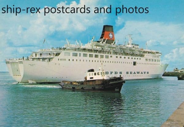 DANA REGINA (1974a, DFDS Seaways)~a1