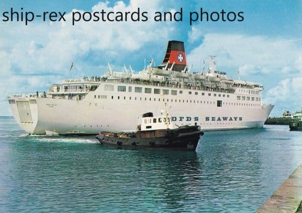 DANA REGINA (1974a, DFDS Seaways)~a3