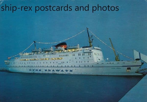 DANA SIRENA (1971, DFDS Seaways)~a2