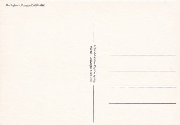 DANMARK 1968 Danish State Railways a4