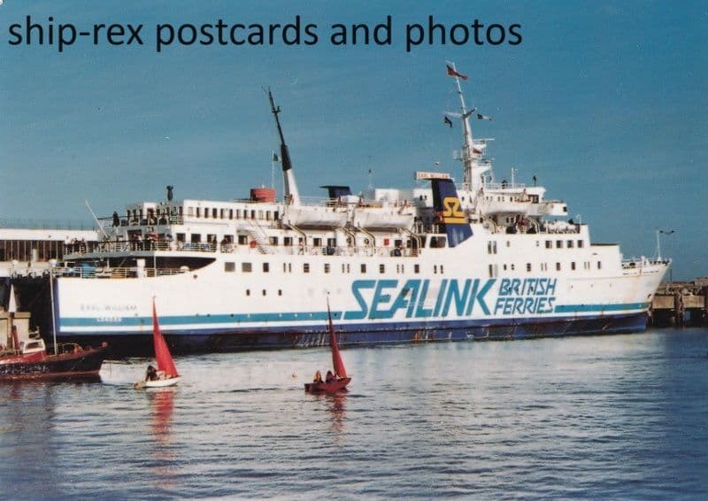 EARL WILLIAM (1977b, Sealink British Ferries)~b1