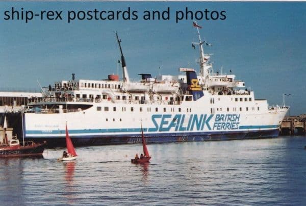 EARL WILLIAM (1977b, Sealink British Ferries)~b2