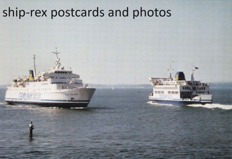 EARL WILLIAM & ST. CECILIA (Sealink British Ferries)