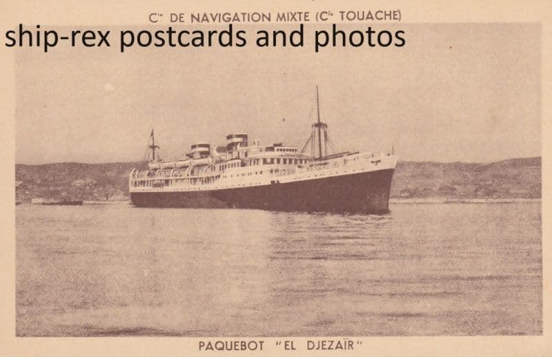EL DJEZAIR (1934, Cie de Nav Mixte)~a1